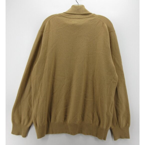 VINTAGE Lands End Sweater Large Cashmere Turtleneck Pullover Classic * - Picture 7 of 11